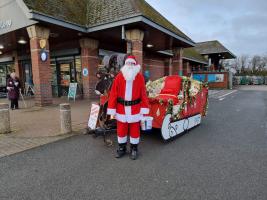 Santa in South Normanton